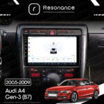 Магнітола Audi A4 Gen-3 (B7) (2005-2009) DUDU 3 9" QLED, 4/64 - Зображення 7