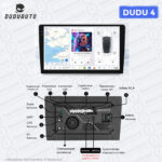 Магнітола Mercedes-Benz S-Class (W220) (1998-2005) DUDU 4 9.5" QLED, 4/32 - Зображення 3