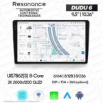 Магнітола Opel Movano B FL (2019-2021) DUDU 6 10.36" 2K QLED, 8/256 - Зображення 3