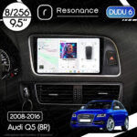 Магнітола Audi Q5 Gen-1 (8R) (2008-2017) DUDU 6 9.5" 2K QLED, 8/256