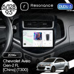 Магнітола Chevrolet Aveo Gen-2 FL [China] (T300) (2014+) DUDU 5 9.5" QLED, 6/128