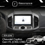 Магнітола Chevrolet Captiva Gen-1 FL (C100, C140) (2011-2016) DUDU 3 9" QLED, 4/64 - Зображення 6