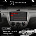 Магнітола Chevrolet Lacetti Gen-1 hatchback (J200) (2002-2008) [Кондиціонер, Silver, C] 9”Resonance Ultra T100 2/32, 9" IPS - Зображення 8