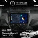 Магнітола Chevrolet Lacetti Gen-1 hatchback (J200) (2002-2008) [Кондиціонер, Black, C] 9”Resonance Ultra M4 4/32, 9" QLED - Зображення 7
