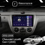Магнітола Chevrolet Lacetti Gen-1 hatchback (J200) (2002-2008) [Кондиціонер, Silver, C] 9”Resonance Ultra M4 4/32, 9.5" 2K QLED - Зображення 7