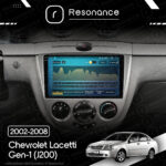 Магнітола Chevrolet Lacetti Gen-1 hatchback (J200) (2002-2008) [Кондиціонер, Silver, C] 9”Resonance Ultra M4 4/32, 9.5" 2K QLED - Зображення 8