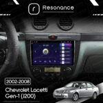 Магнітола Chevrolet Lacetti Gen-1 hatchback (J200) (2002-2008) [Клімат-контроль, Gray, D] 9”Resonance Ultra M2 2/32, 9.5" 2K QLED - Зображення 8