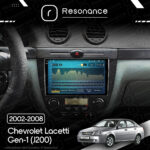 Магнітола Chevrolet Lacetti Gen-1 hatchback (J200) (2002-2008) [Клімат-контроль, Gray, D] 9”Resonance Ultra M2 2/32, 9.5" 2K QLED - Зображення 9