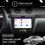 Магнітола Chevrolet Lacetti Gen-1 hatchback (J200) (2002-2008) [Клімат-контроль, Gray, D] 9”Resonance Ultra M2 2/32, 9.5" 2K QLED - Зображення 10