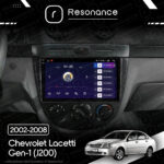 Магнітола Chevrolet Lacetti Gen-1 hatchback (J200) (2002-2008) [Кондиціонер, Black, C] 9”Resonance Ultra M2 2/32, 9.5" 2K QLED - Зображення 8