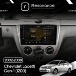 Магнітола Chevrolet Lacetti Gen-1 hatchback (J200) (2002-2008) [Кондиціонер, Silver, C] 9”Resonance Ultra S12 (7870) 12/256, 9.5" - Зображення 7