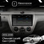 Магнітола Chevrolet Lacetti Gen-1 hatchback (J200) (2002-2008) [Кондиціонер, Silver, C] 9”Resonance Ultra S12 (7870) 12/256, 9.5" - Зображення 9