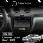 Магнітола Chevrolet Lacetti Gen-1 hatchback (J200) (2002-2008) [Клімат-контроль, Gray, D] 9”Resonance Ultra S12 (7870) 12/256, - Зображення 9