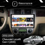 Магнітола Chevrolet Lacetti Gen-1 sedan (J200) (2002-2008) [Клімат-контроль, Silver, A] 10”Resonance Ultra T100 2/32, 10" IPS - Зображення 6