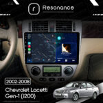 Магнітола Chevrolet Lacetti Gen-1 sedan (J200) (2002-2008) [Клімат-контроль, Silver, A] 10”Resonance Ultra M4 4/32, 10" QLED - Зображення 7