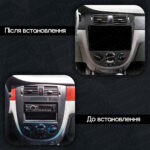 Магнітола Chevrolet Lacetti Gen-1 sedan (J200) (2002-2008) [Кондиціонер, Black, B] 10”Resonance Ultra M2 2/32,10.36" 2K QLED - Зображення 2