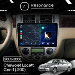 Магнітола Chevrolet Lacetti Gen-1 sedan (J200) (2002-2008) [Клімат-контроль, Silver, A] 10”DUDU 4 10.36" QLED, 4/32 - Зображення 7