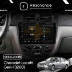 Магнітола Chevrolet Lacetti Gen-1 sedan (J200) (2002-2008) [Кондиціонер, Black, B] 10”Resonance Ultra S8 (7870) 8/256, 10.36" 2K - Зображення 7
