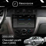 Магнітола Chevrolet Lacetti Gen-1 sedan (J200) (2002-2008) [Кондиціонер, Black, B] 10”Resonance Ultra S8 (7870) 8/256, 10.36" 2K - Зображення 9