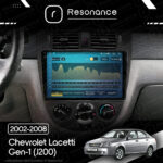 Магнітола Chevrolet Lacetti Gen-1 sedan (J200) (2002-2008) [Кондиціонер, Black, B] 10”Resonance Ultra M2 2/32,10.36" 2K QLED - Зображення 9
