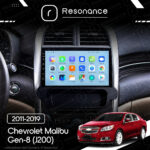 Магнітола Chevrolet Malibu Gen-8 (V300) (2011-2019) Resonance Ultra T100 2/32, 9" IPS (CarPlay) - Зображення 10