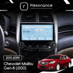 Магнітола Chevrolet Malibu Gen-8 (V300) (2011-2019) [with buttons] Resonance Ultra T100 2/32, 9" IPS (CarPlay) - Зображення 7