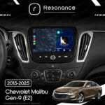 Магнітола Chevrolet Malibu Gen-9 (E2) (2015-2025) Resonance Ultra M4 4/32, 9" QLED - Зображення 7