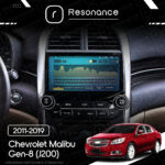 Магнітола Chevrolet Malibu Gen-8 (V300) (2011-2019) [with buttons] Resonance Ultra M2 2/32, 9.5" 2K QLED - Зображення 9