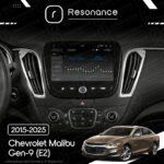 Магнітола Chevrolet Malibu Gen-9 (E2) (2015-2025) Resonance Ultra S12 (7870) 12/256, 9.5" 2K QLED, 360 - Зображення 9