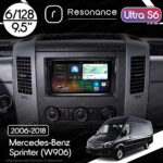 Магнітола Mercedes-Benz Sprinter (W906) (2006-2018) Resonance Ultra S6 (7870) 6/128, 9.5" 2K QLED, 360