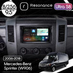 Магнітола Mercedes-Benz Sprinter (W906) (2006-2018) Resonance Ultra S8 (7870) 8/256, 9.5" 2K QLED, 360