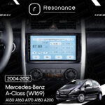 Магнітола Mercedes-Benz A-Class (W169) A150 A160 A170 A180 A200 (2004-2012) Resonance Ultra T100 2/32, 9" IPS (CarPlay) - Зображення 7