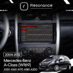 Магнітола Mercedes-Benz A-Class (W169) A150 A160 A170 A180 A200 (2004-2012) Resonance Ultra T100 2/32, 9" IPS (CarPlay) - Зображення 8