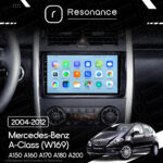 Магнітола Mercedes-Benz A-Class (W169) A150 A160 A170 A180 A200 (2004-2012) Resonance Ultra T100 2/32, 9" IPS (CarPlay) - Зображення 10