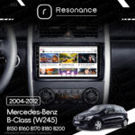 Магнітола Mercedes-Benz B-Class (W245) B150 B160 B170 B180 B200 (2005-2011) Resonance Ultra T100 2/32, 9" IPS (CarPlay) - Зображення 6