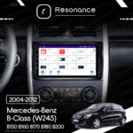 Магнітола Mercedes-Benz B-Class (W245) B150 B160 B170 B180 B200 (2005-2011) Resonance Ultra T100 2/32, 9" IPS (CarPlay) - Зображення 9