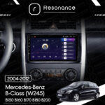 Магнітола Mercedes-Benz B-Class (W245) B150 B160 B170 B180 B200 (2005-2011) Resonance Ultra M2 2/32, 9" QLED - Зображення 9