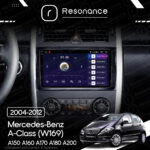 Магнітола Mercedes-Benz A-Class (W169) A150 A160 A170 A180 A200 (2004-2012) Resonance Ultra M2 2/32, 9.5" 2K QLED - Зображення 8