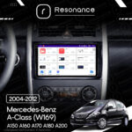 Магнітола Mercedes-Benz A-Class (W169) A150 A160 A170 A180 A200 (2004-2012) Resonance Ultra M2 2/32, 9.5" 2K QLED - Зображення 10