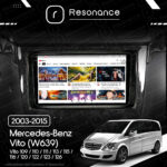 Магнітола Mercedes-Benz Vito (W639) (2003-2015) [кути на штатній - прямі] DUDU 6 9.5" 2K QLED, 8/256, 360 - Зображення 6