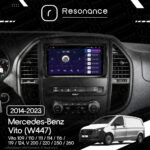 Магнітола Mercedes-Benz Vito (W447) (2014-2023) Resonance Ultra M2 2/32, 9.5" 2K QLED - Зображення 8