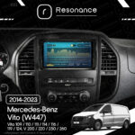 Магнітола Mercedes-Benz Vito (W447) (2014-2023) Resonance Ultra M2 2/32, 9.5" 2K QLED - Зображення 9