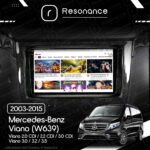 Магнітола Mercedes-Benz Viano (W639) (2003-2015) [кути на штатній - прямі] DUDU 6 9.5" 2K QLED, 8/256, 360 - Зображення 6