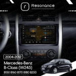 Магнітола Mercedes-Benz B-Class (W245) B150 B160 B170 B180 B200 (2005-2011) Resonance Ultra S6 (7870) 6/128, 9.5" 2K QLED, 360 - Зображення 7