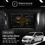 Магнітола Mercedes-Benz Vito (W639) (2003-2015) [кути на штатній - прямі] Resonance Ultra S8 (7870) 8/256, 9.5" 2K QLED, 360 - Зображення 7