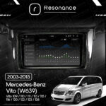 Магнітола Mercedes-Benz Vito (W639) (2003-2015) [кути на штатній - прямі] Resonance Ultra S8 (7870) 8/256, 9.5" 2K QLED, 360 - Зображення 9