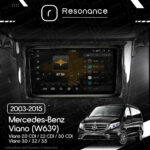 Магнітола Mercedes-Benz Viano (W639) (2003-2015) [кути на штатній - прямі] Resonance Ultra S8 (7870) 8/256, 9.5" 2K QLED, 360 - Зображення 7