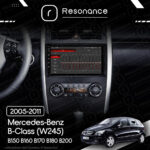 Магнітола Mercedes-Benz B-Class (W245 Low) B150 B160 B170 B180 B200 (2005-2011) Resonance Ultra T100 2/32, 9" IPS (CarPlay) - Зображення 8