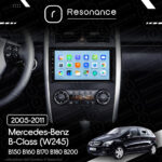 Магнітола Mercedes-Benz B-Class (W245 Low) B150 B160 B170 B180 B200 (2005-2011) Resonance Ultra T100 2/32, 9" IPS (CarPlay) - Зображення 10