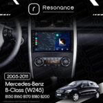 Магнітола Mercedes-Benz B-Class (W245 Low) B150 B160 B170 B180 B200 (2005-2011) Resonance Ultra M2 2/32, 9" QLED - Зображення 7